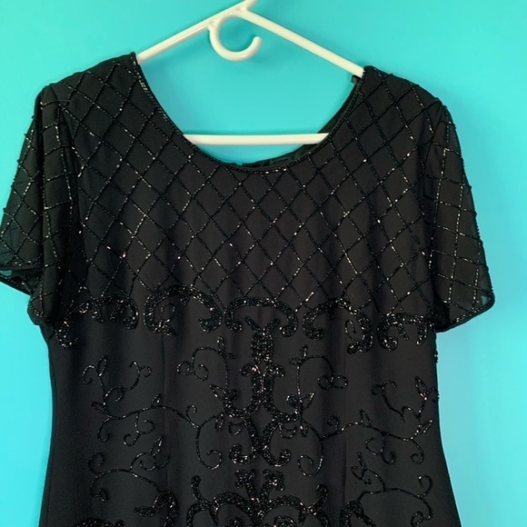 R & M Richards Dress Womens 10 Gown Wedding Mother  Bride Special Occassion - Picture 2 of 10